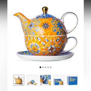 Blushing Blends Tea For One Blue